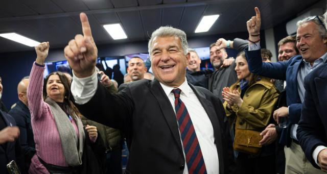 开云-拉波尔塔胜选演讲：巴萨迎来令人激动的未来